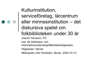 Hansson - Högskolan i Borås