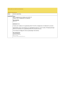 meddelande om avbruten upphandling