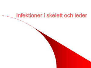 skelett och ledinfektioner