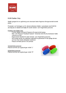 Broschyr KUM Sattler Grip