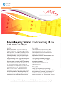 Musiker eller Sångare