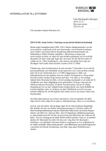 2014/15:202 Akuta brister i kunskap om geriatrisk klinisk farmakologi
