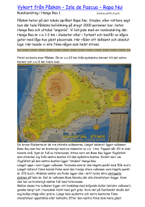 Vykort från Påskön – Isla de Pascua – Rapa Nui
