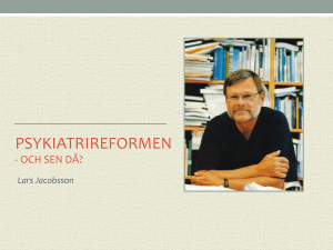 PSYKIATRIREFORMEN