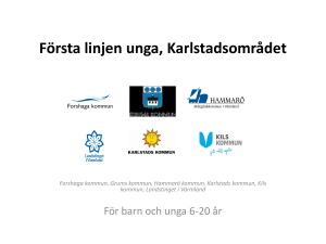 Första linjen för barn och unga med psykisk ohälsa