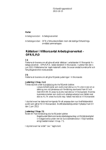 Rättelse i Villkorsavtal