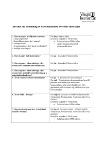 PPD < 10mm - Ingen åtgärd