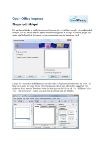 Open Office Impress