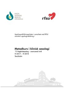 Metodkurs i klinisk sexologi