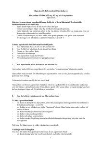 Alprazolam Stada tablet PL