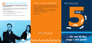 för att få fler unga i ert parti!
