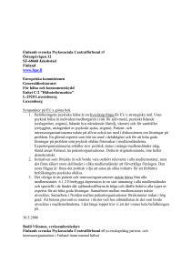 Finlands svenska Psykosociala Centralförbund rf Östanpåvägen 32