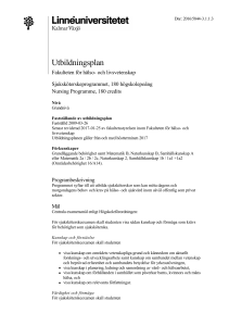 Utbildningsplan