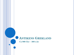 Antikens Grekland