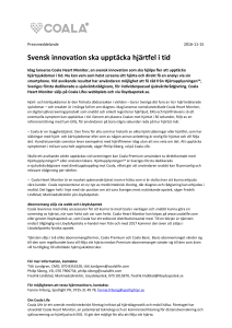 Svensk innovation ska upptäcka hjärtfel i tid