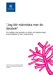 Innehållsförteckning 9 Bilagor