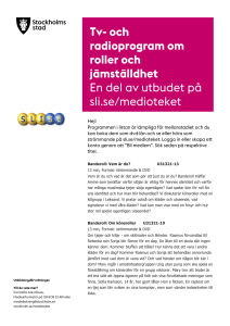 Banderoll: Vem är du? U31321-13 13 min, Format: strömmande
