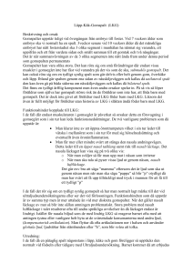 Läpp-Käk-Gomspalt (LKG) Beskrivning och orsak Gomspalter