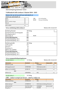 Ekonomiprogrammet (EK)
