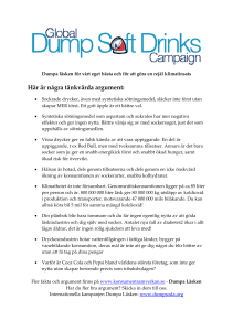 Här är några tänkvärda argument: