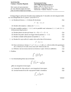 o -o 1 1 +x2n dx - math.chalmers.se