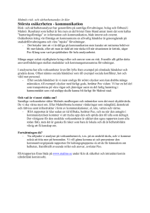 Malmös risk- och sårbarhetsanalys är klar