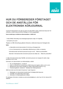 hur du förbereder företaget och de anställda för elektronisk
