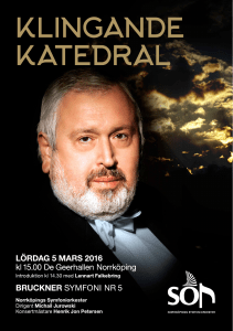 Program - Norrköpings Symfoniorkester
