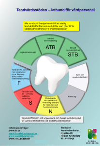 För vårdpersonal: Tandvårdsstöd Region Kronoberg, pdf, öppnas i