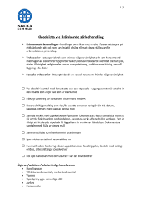 checklistan vid kränkande särbehandling (Word