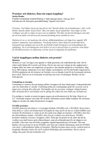 Vad är kopplingen mellan diabetes och protein?