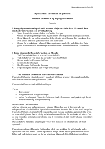 Fluoxetin Orifarm dispersible tablet PL