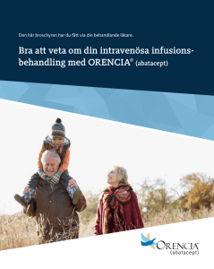 Bra att veta om din intravenösa infusions