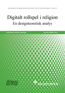 Digitalt rollspel i religion