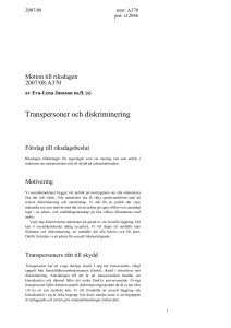 s - Riksdagens öppna data