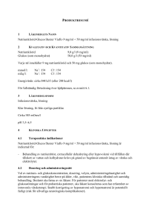 Natriumklorid-Glucos Baxter Viaflo 9 mg per ml + 50 mg per ml