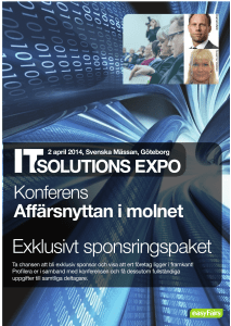 Konferens - Easyfairs