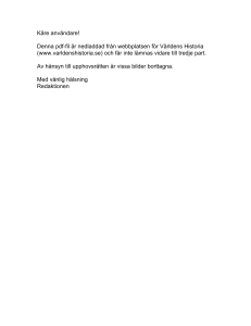 Denna pdf-fil är nedladdad från webbplatsen för Världens Historia