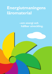 Energiutmaningens läromaterial
