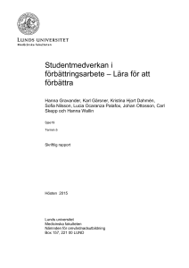 Titel (markera respektive text och ersätt med Din egen
