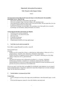 Folix oral drops, solution PL