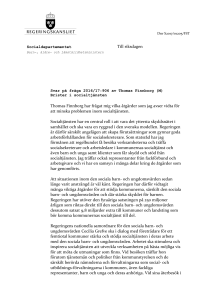 Bristerna i socialtjänsten