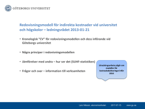 Anslagsfördelning - forskning - Medarbetarportalen
