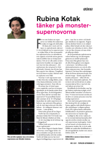 Rubina Kotak - Populär Astronomi