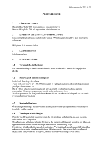 Buventol Easyhaler inhalation powder SmPC