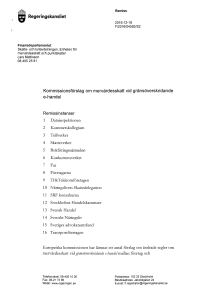 e Regeringskansliet Kommissionsförslag om mervärdesskatt vid