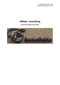 Framsida hållbar utveckling
