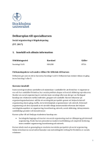Social organisering V17