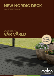 NEW NORDIC DECK VÅR VÄRLD