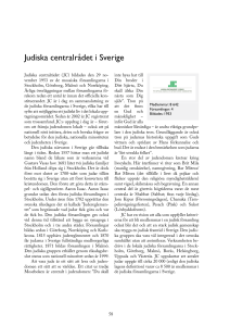 Judiska centralrådet i Sverige